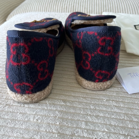 Gucci GG shearling loafers size 39 - Picture 3 of 12
